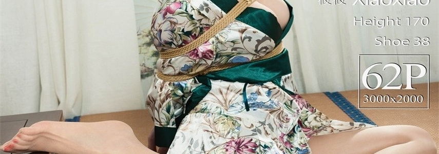 丽柜美束 2019.02.01 筱享玉缚 筱筱丝绸睡衣 [62p/46.9mb]