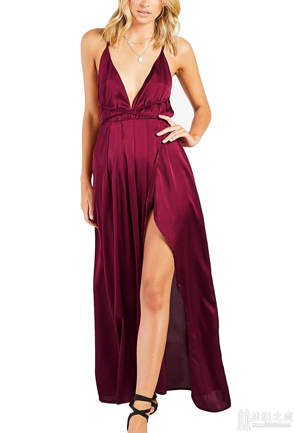 52kb365 Yimeili Women's Sexy Deep V Neck Backless Split Maxi Cocktail Long Party Dres 2 Z  ˿Ʒ 113218nbd777py3ldb5hnn