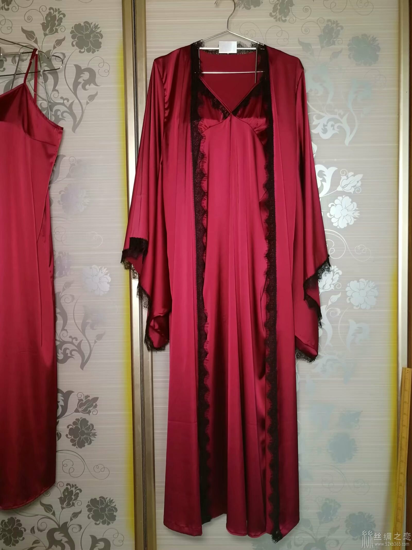 52kb 高端订制丝绸睡衣玫红两件套 Z.jpg  丝绸物品爱好者 082723oyjxsnfyfrzudmud