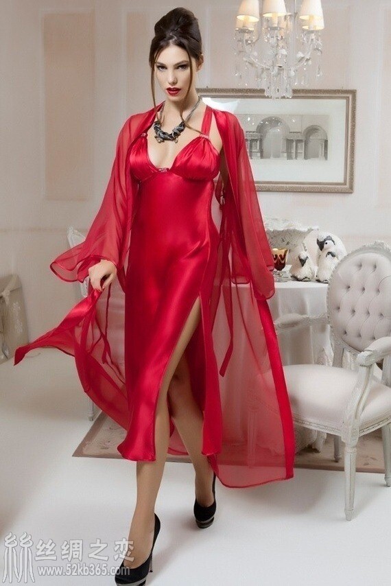 52kb365 红睡衣两件套   丝绸物品爱好者 133941sb79dobk2tebf0ju