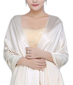 Womens Chiffon Bridal Evening Soft Wrap Scarf Shawl